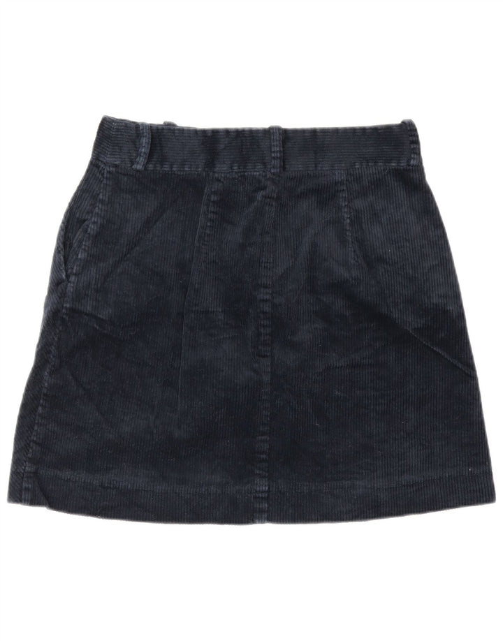 Tommy Hilfiger Falda de pana para mujer US 8 Mediana W28 Azul marino Algodón