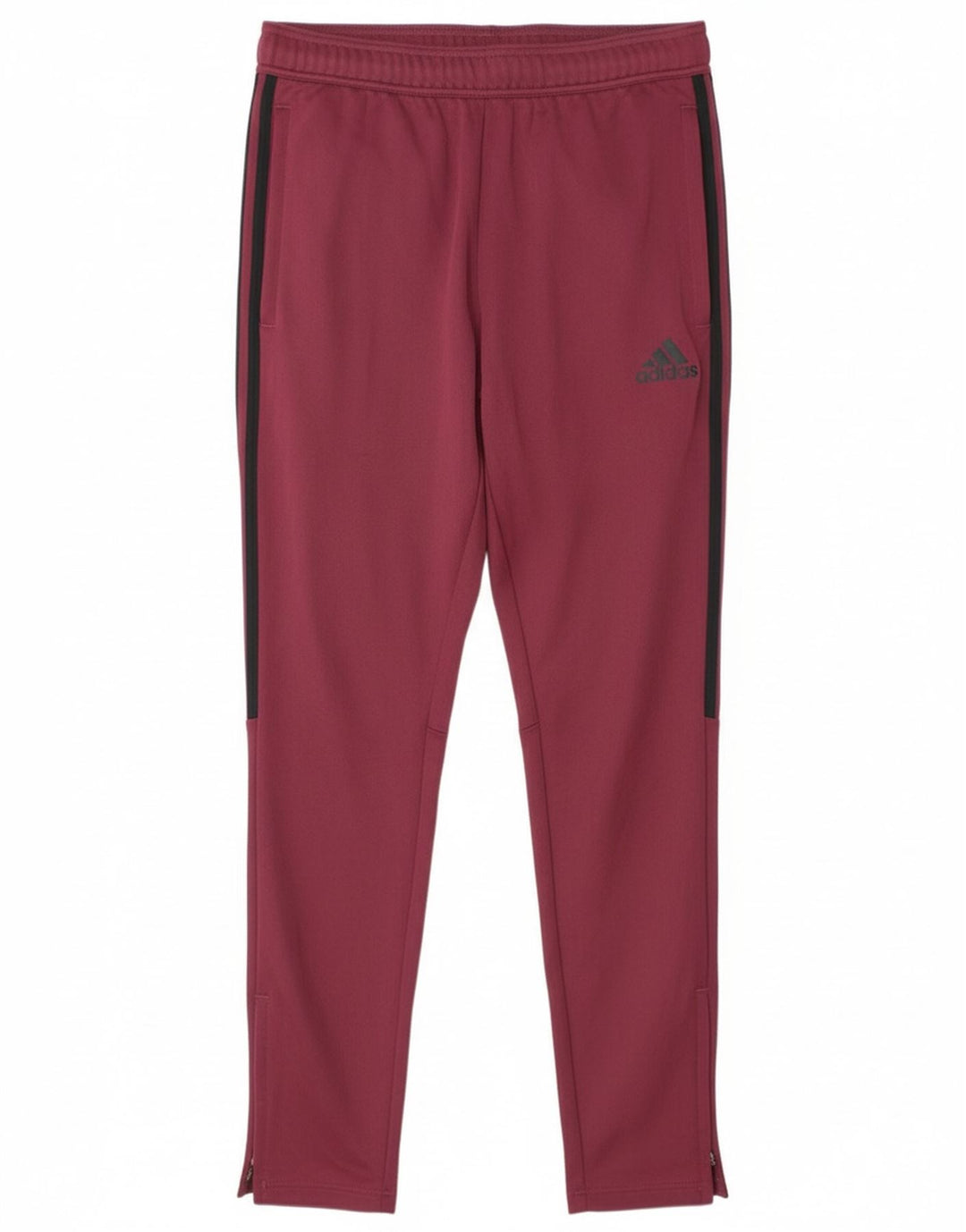 Pantalón De Chándal Adidas Hombre Burdeos Medio Poliéster