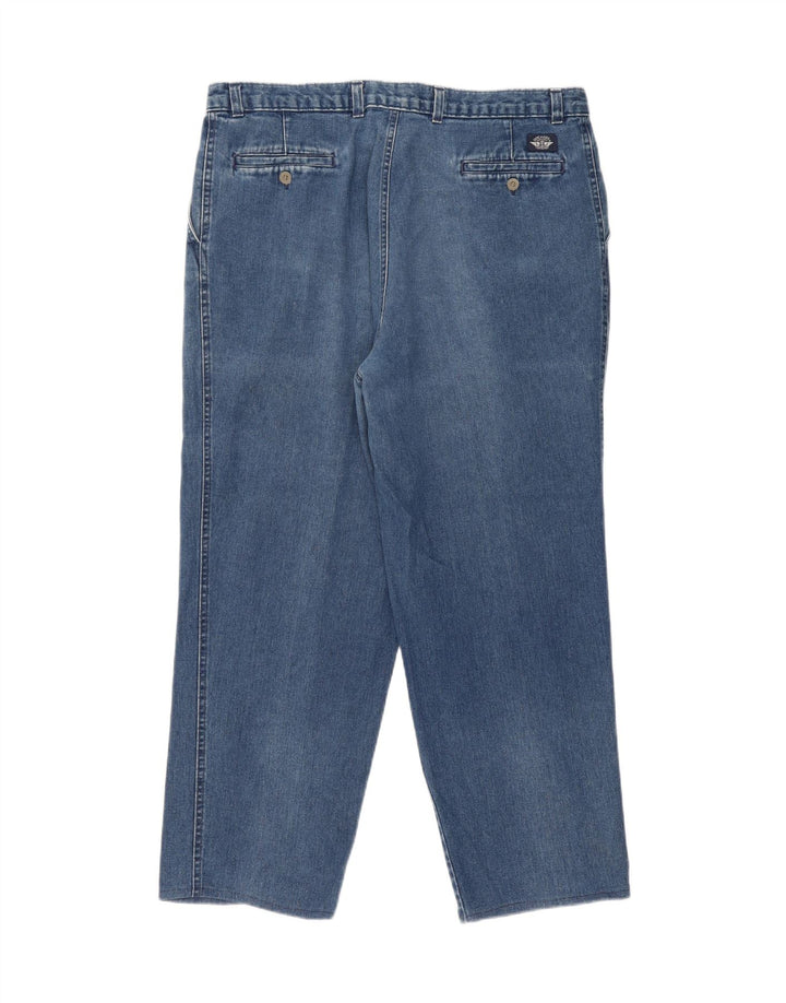 DOCKERS Mens Straight Jeans W40 L28 Blue Cotton Vintage Dockers and Second-Hand Dockers from Messina Hembry 