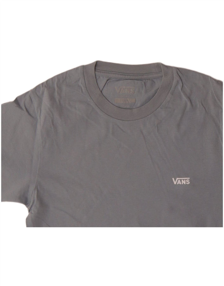 VANS Camiseta Hombre Top XS Azul Algodón