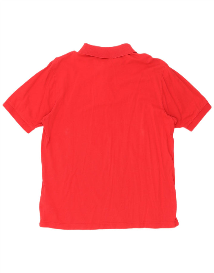 Sergio Tacchini Polo Hombre IT 50 Medium Rojo Algodón