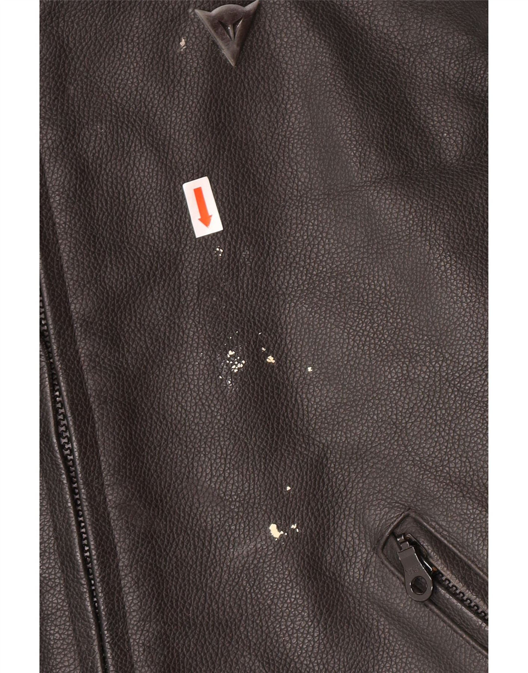 DAINESE Chaqueta Graphic Racer para hombre Talla 54 Grande Cuero color block negro