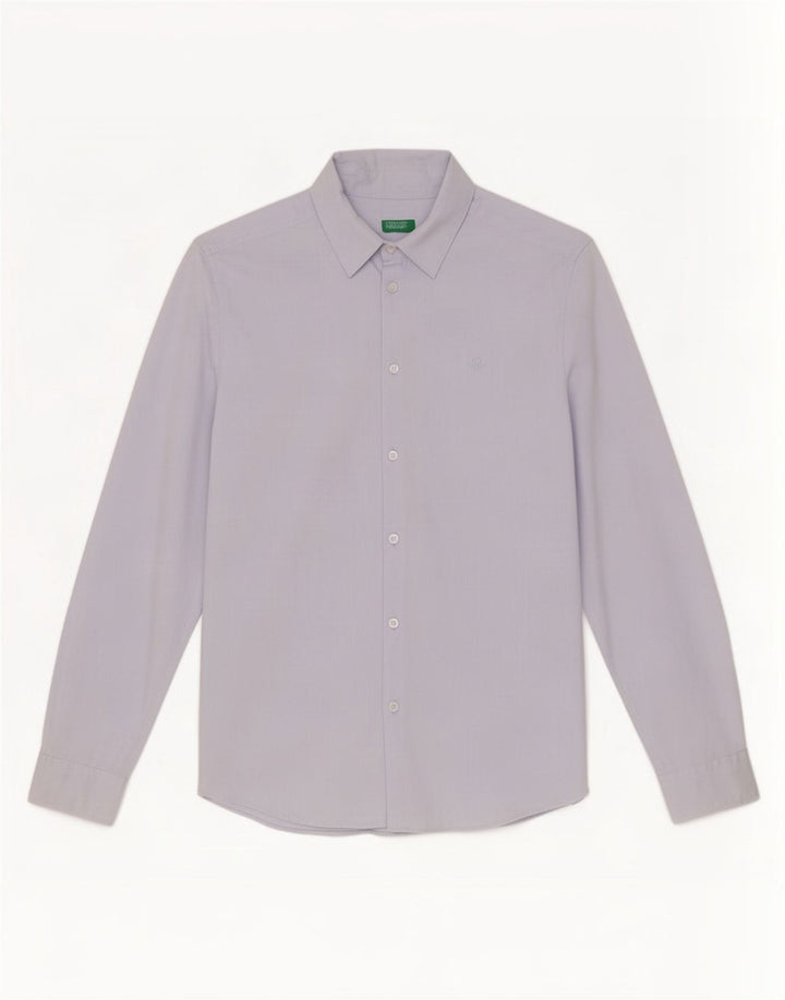 Camisa Benetton Hombre XS Azul