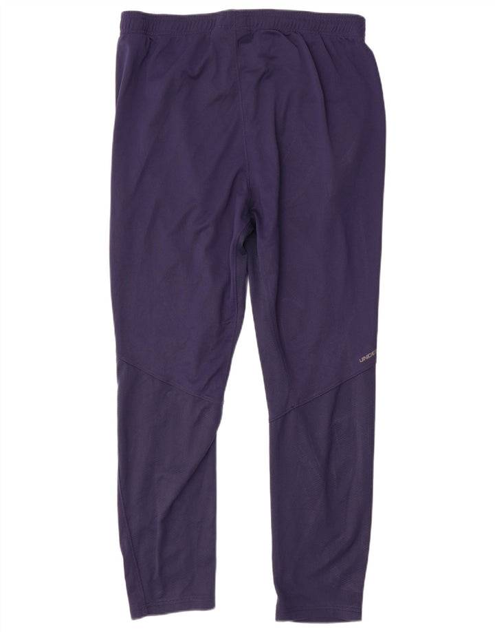 Pantalón de Chándal Under Armour Hombre XL Poliéster Azul Marino
