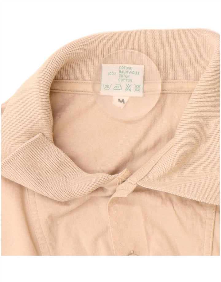 BENETTON Polo Hombre Algodón Beige Medio