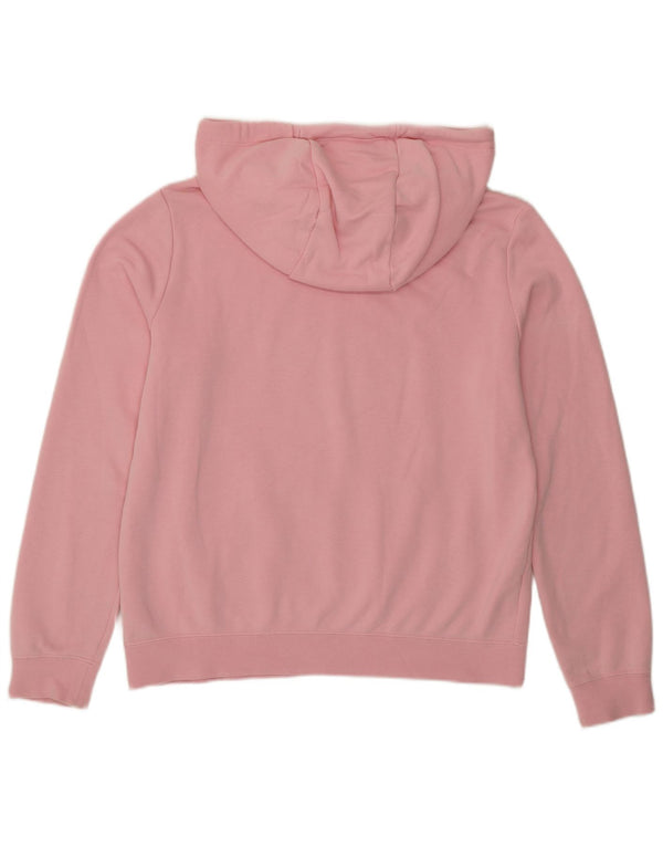 Nike Jersey con capucha extragrande para mujer UK 10 Small Pink Cotton