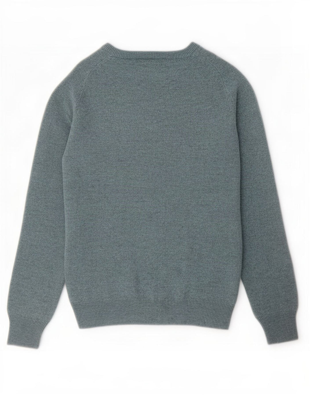 Marks & Spencer Suéter tipo jersey con cuello barco y ajuste regular para hombre Azul pequeño