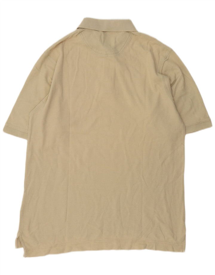 Timberland Polo para hombre de algodón blanco roto mediano