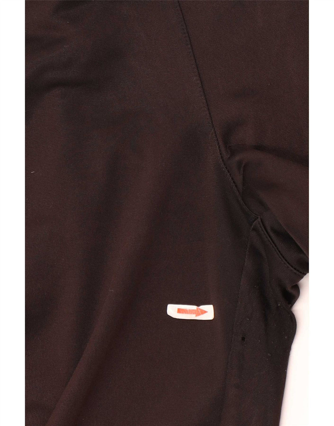 Diadora Hombre Pantalones De Chándal Con Gráfico Grande Negro Poliéster Color Block