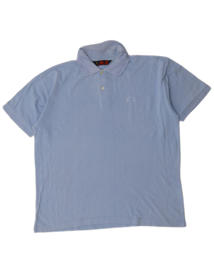 Kappa Polo Hombre 2XL Algodón Azul