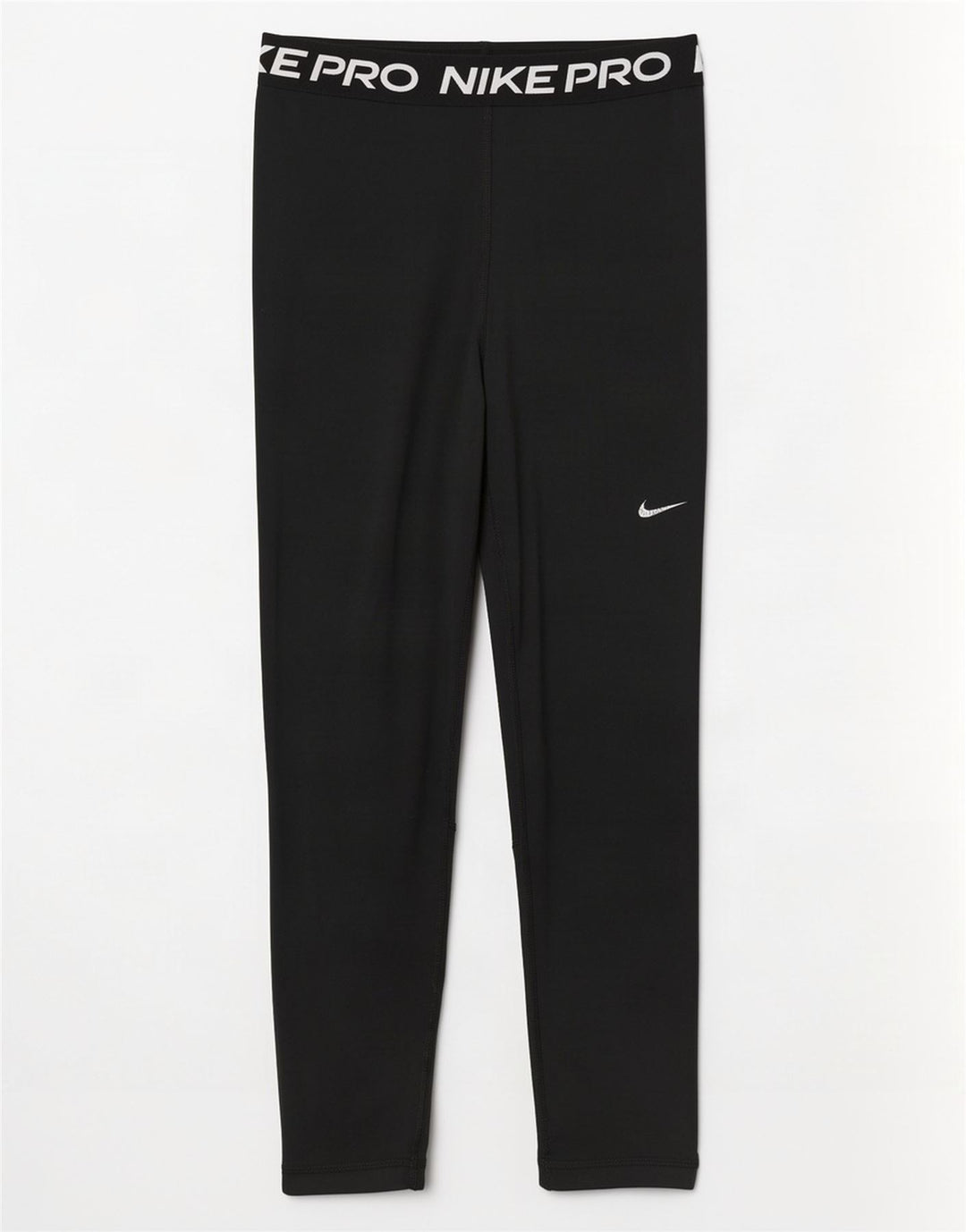 Nike Leggings cortos con gráfico Dri Fit para mujer UK 12 Mediano Negro Poliéster