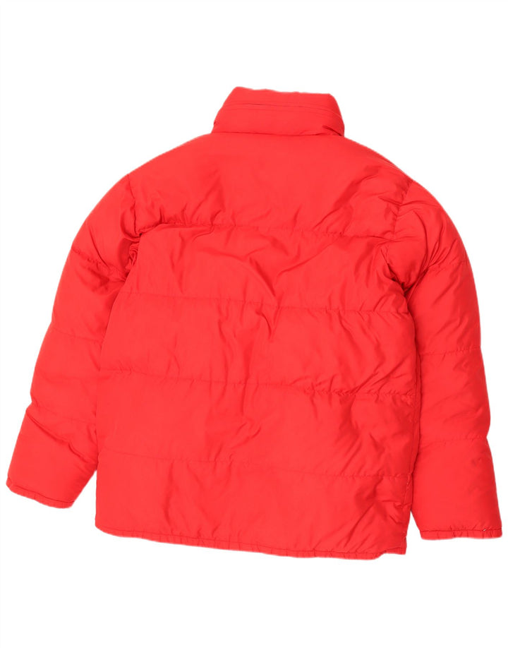 SALEWA Chaqueta acolchada con capucha para hombre ES 38 Mediana Rojo Poliamida