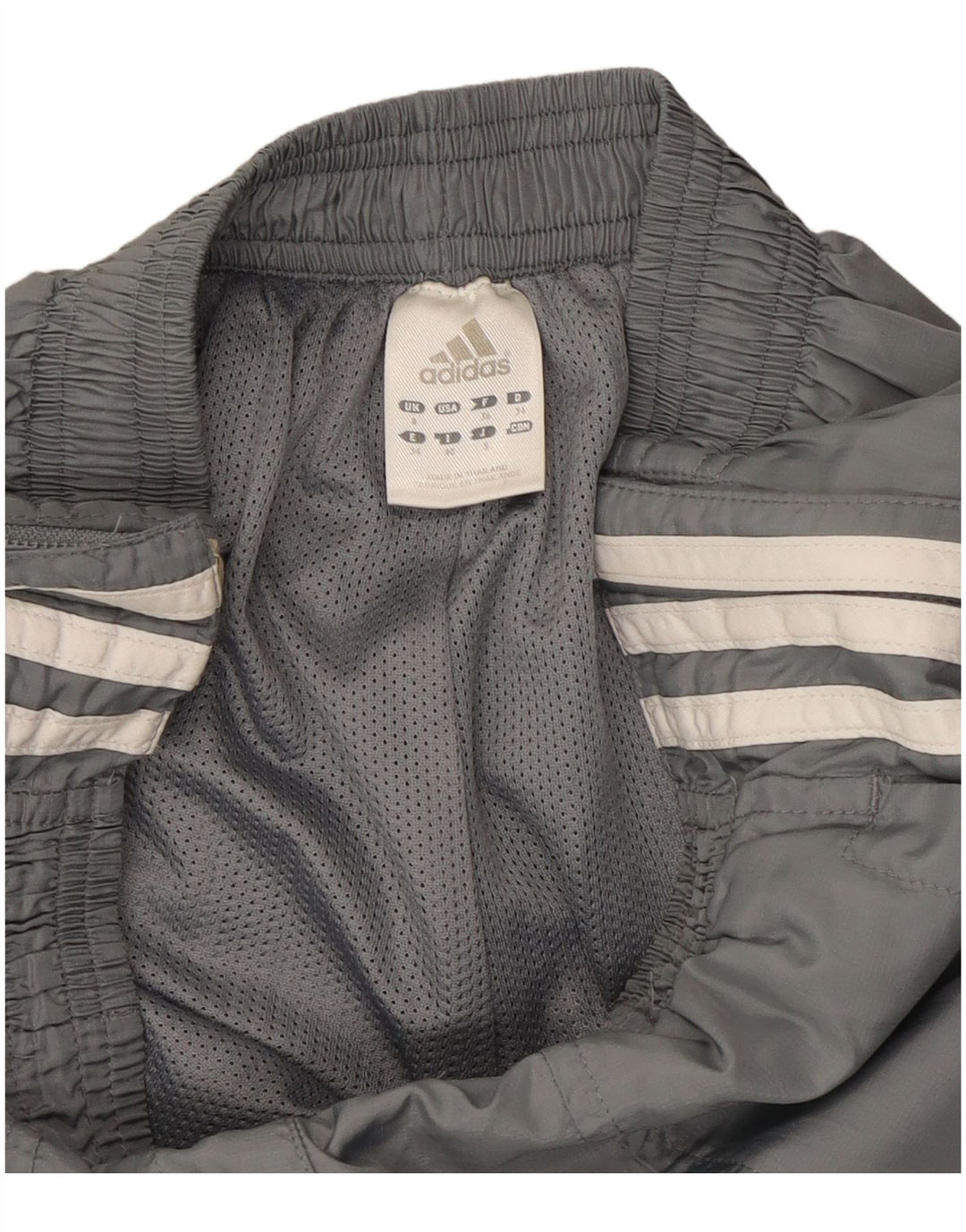 Adidas - Pantalones de chándal para mujer (talla 8), color gris