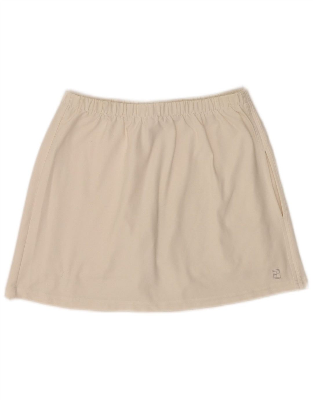 Falda pantalón Nike para mujer UK 8/10 Small Off White Poliéster