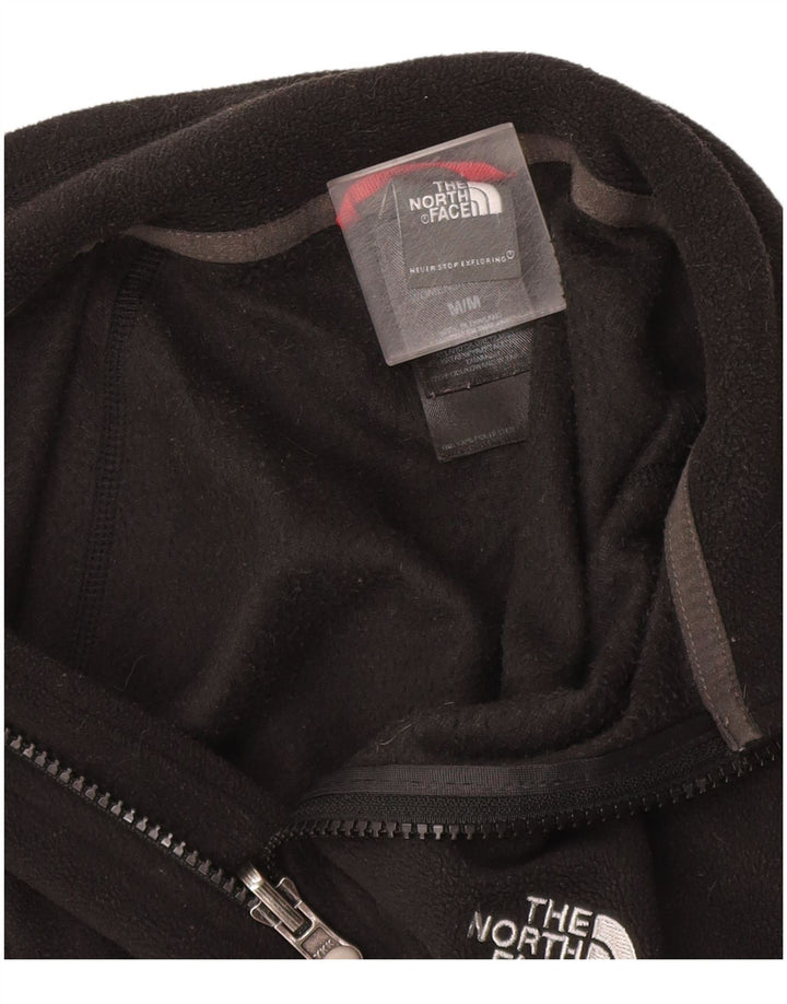 The North Face - Chaqueta polar con forro para mujer, talla 40, talla M, poliéster negro