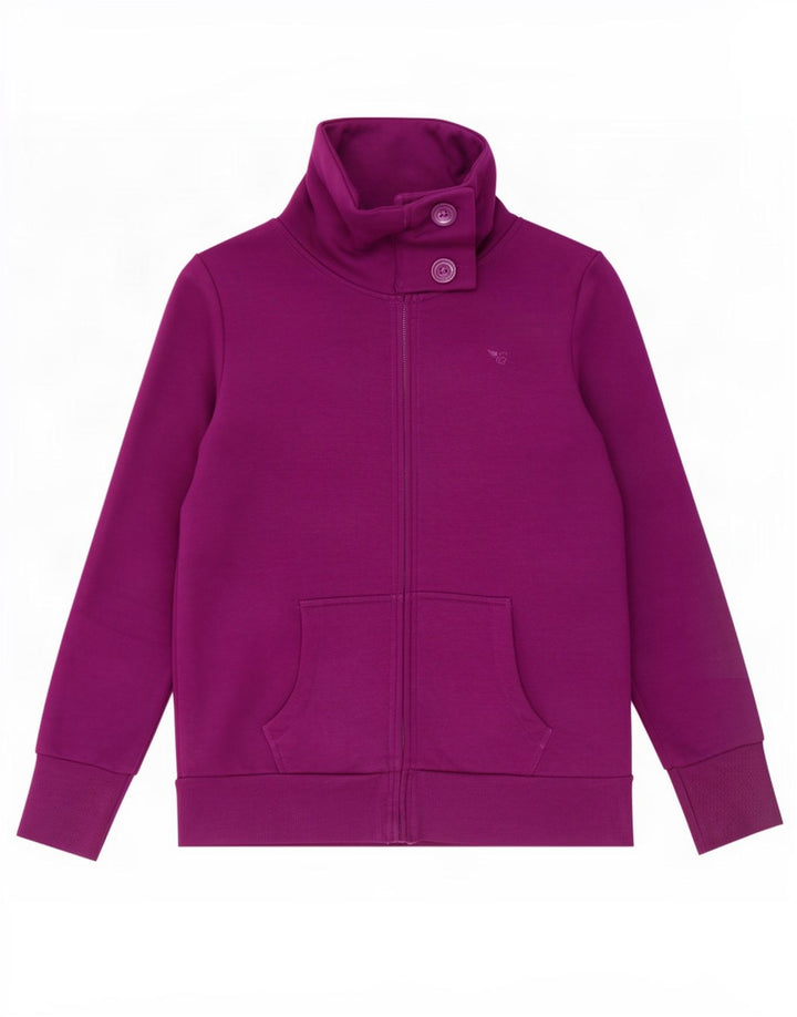 Esprit - Chaqueta de chándal para mujer, talla 40, XL, algodón morado