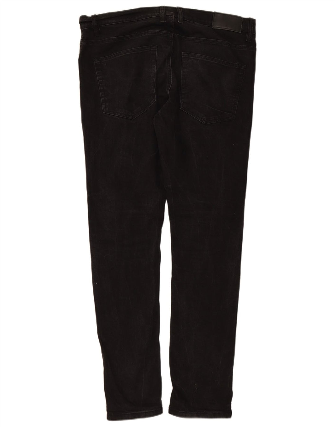 FRENCH CONNECTION Vaqueros ajustados para hombre W36 L32 Algodón negro