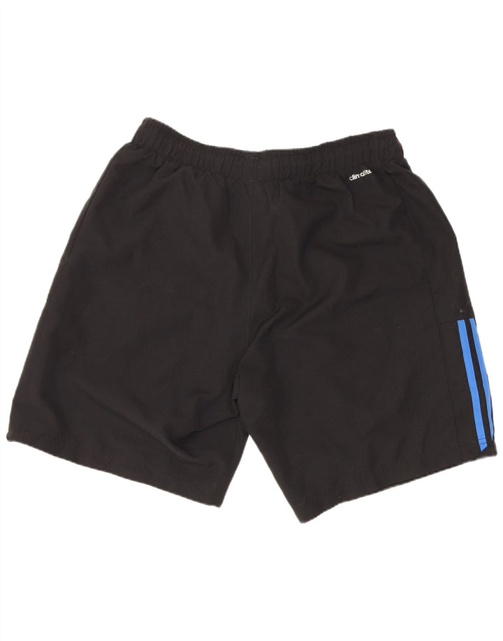 Adidas Mens Climalite Sport Shorts Medio Negro Poliéster