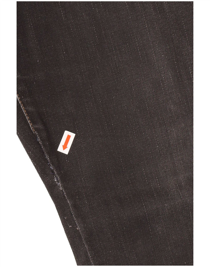 JUST CAVALLI Vaqueros Rectos Mujer W34 L27 Algodón Negro