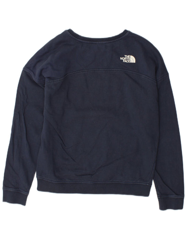 The North Face Sudadera gráfica para mujer Jumper UK 44 Medium Azul marino