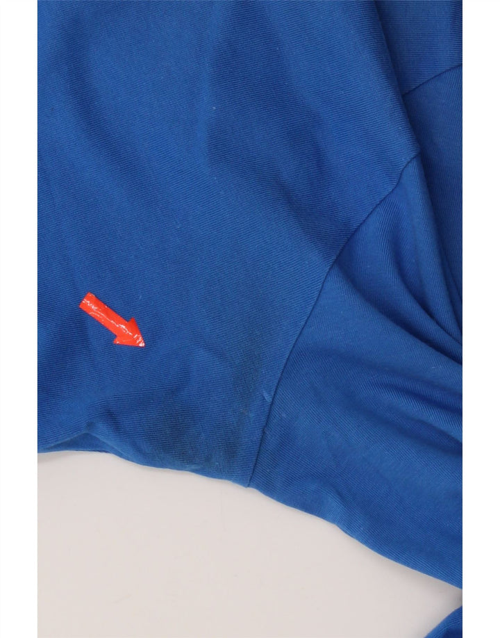 Adidas Hombre Camiseta Top XL Azul Algodón
