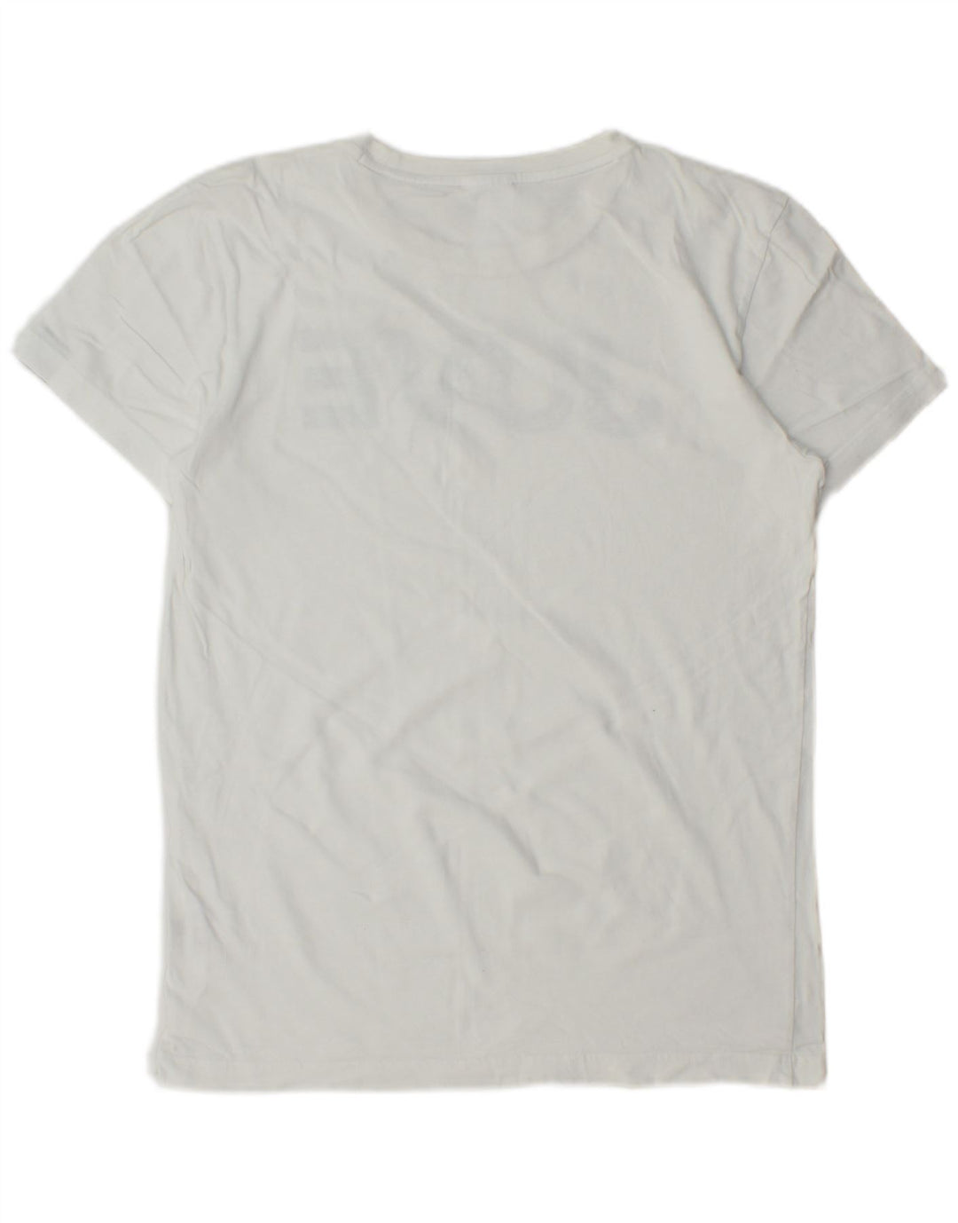 Adidas - Camiseta gráfica para hombre, talla pequeña, color blanco