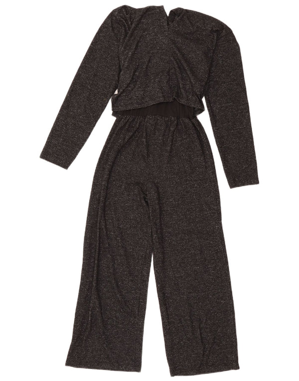 Zara Mono Niña Manga Larga 13-14 Años Gris Poliéster Moteado