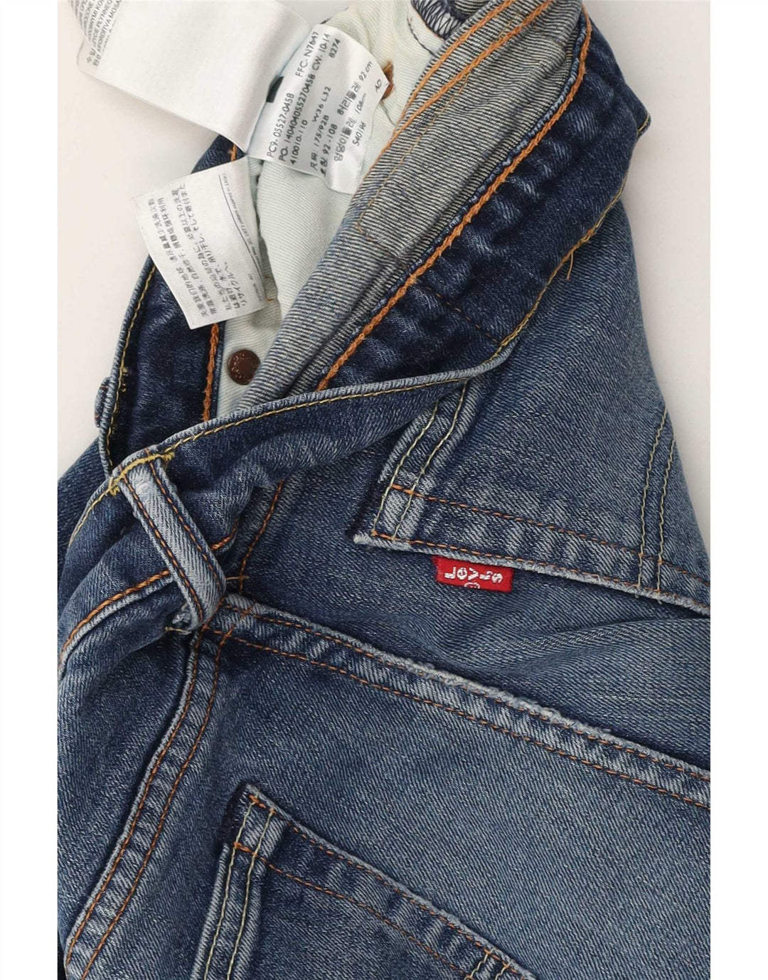 Levi's Hombre 521 Vaqueros Bootcut W36 L32 Algodón Azul