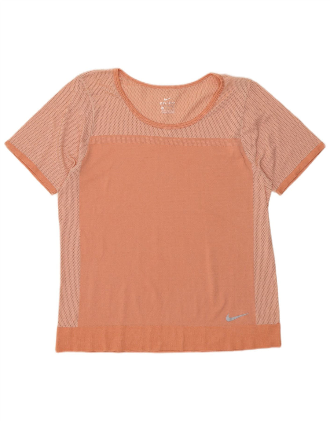 ADIDAS Camiseta Dri Fit para Mujer UK 40 XL Naranja Colorblock