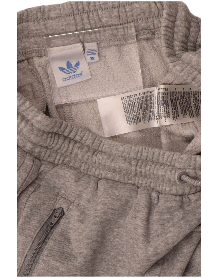 Adidas Pantalones de chándal para mujer Joggers EU 38 Gris medio Algodón