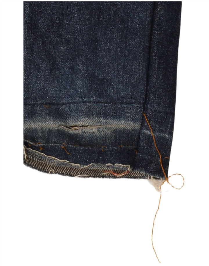 DOLCE & GABBANA Vaqueros Bootcut de cintura baja y corte ajustado para mujer W34 L30 Azul