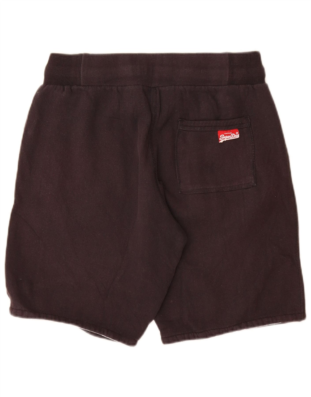 SUPERDRY Pantalones cortos deportivos gráficos para mujer UK 40 Algodón gris medio