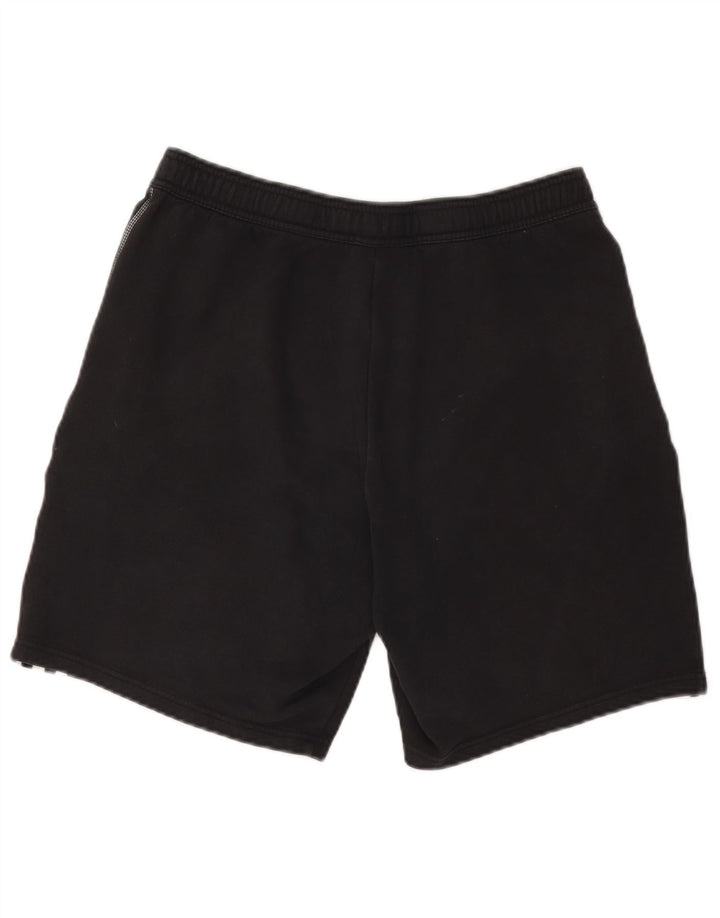Adidas - Pantalones cortos deportivos para hombre, talla grande, algodón negro