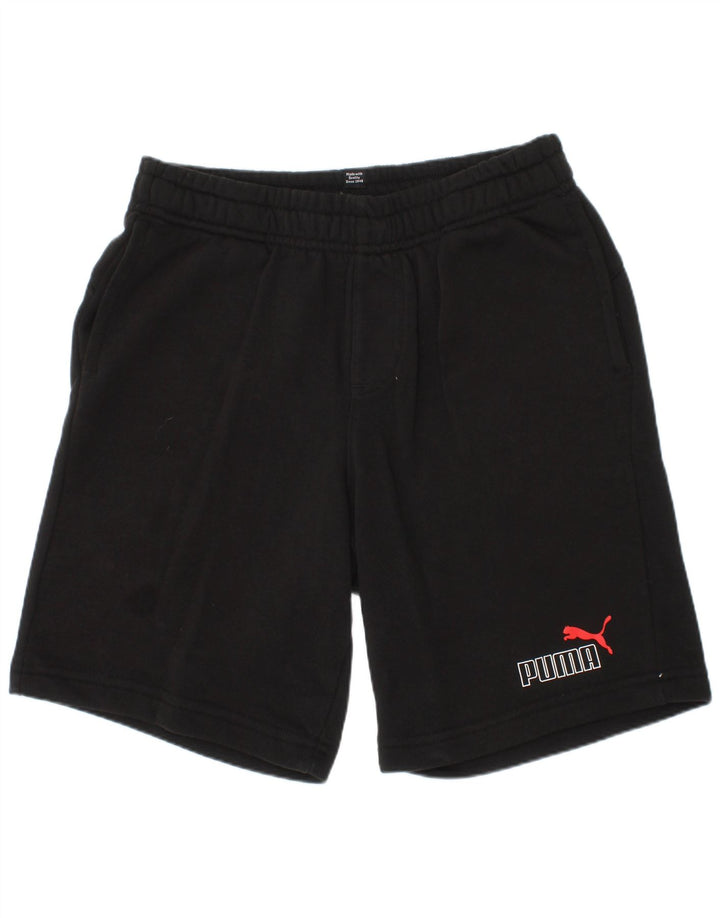 Puma Pantalones cortos deportivos para niño 11-12 años Negro