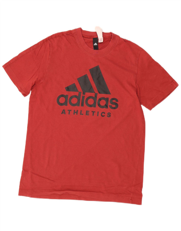 ADIDAS Camiseta gráfica para hombre Top Medium Rojo