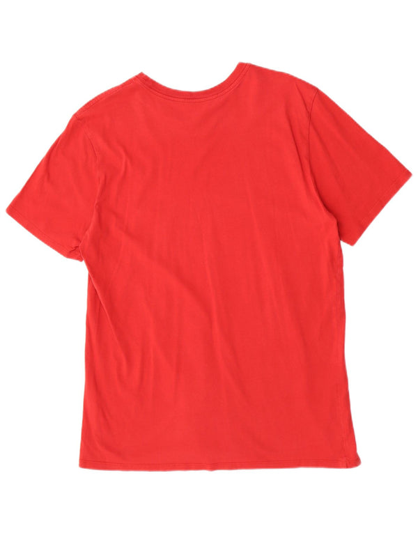 Nike - Camiseta gráfica para hombre, talla grande, algodón rojo