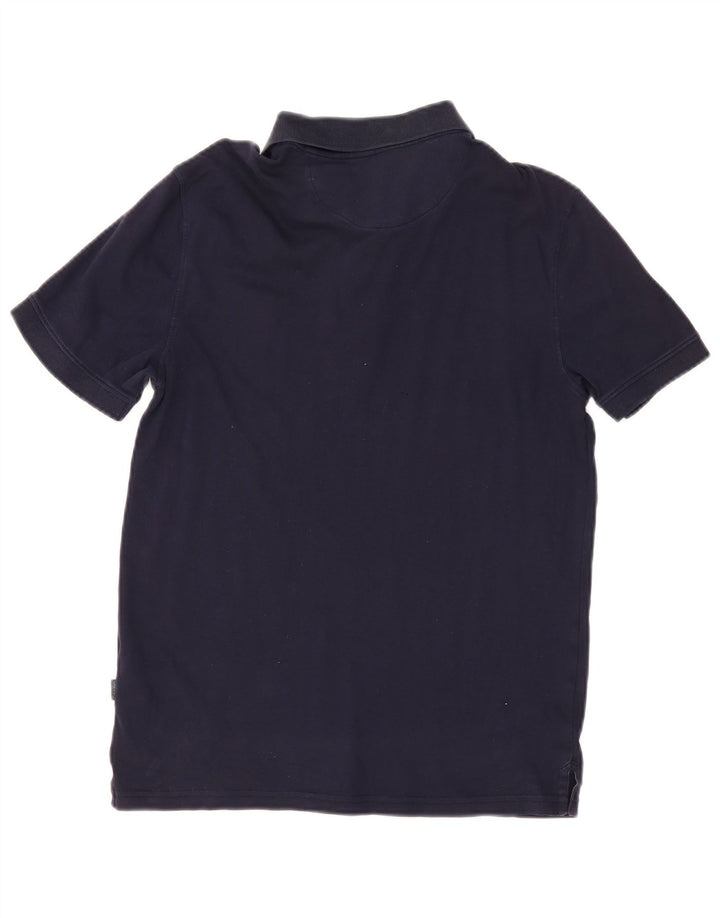 Polo Calvin Klein para hombre pequeño algodón azul marino