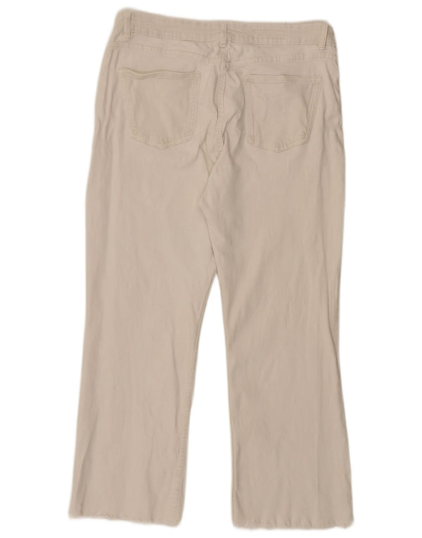 Zara Vaqueros Rectos Mujer EU 46 2XL W36 L26 Blanco