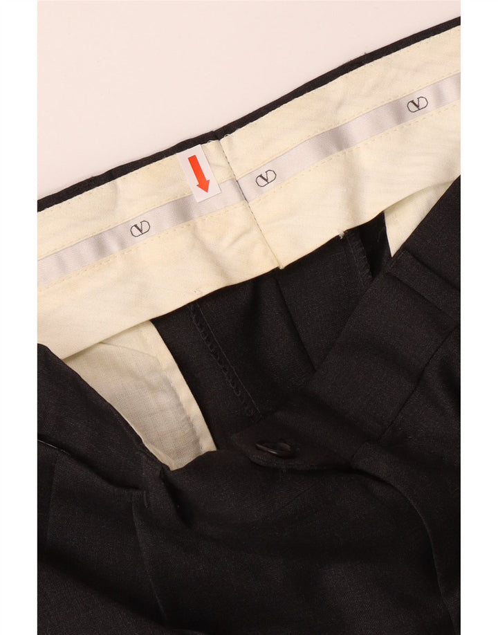 VALENTINO Traje de 2 piezas con doble botonadura para hombre IT 50 Large W34 L30 Gris