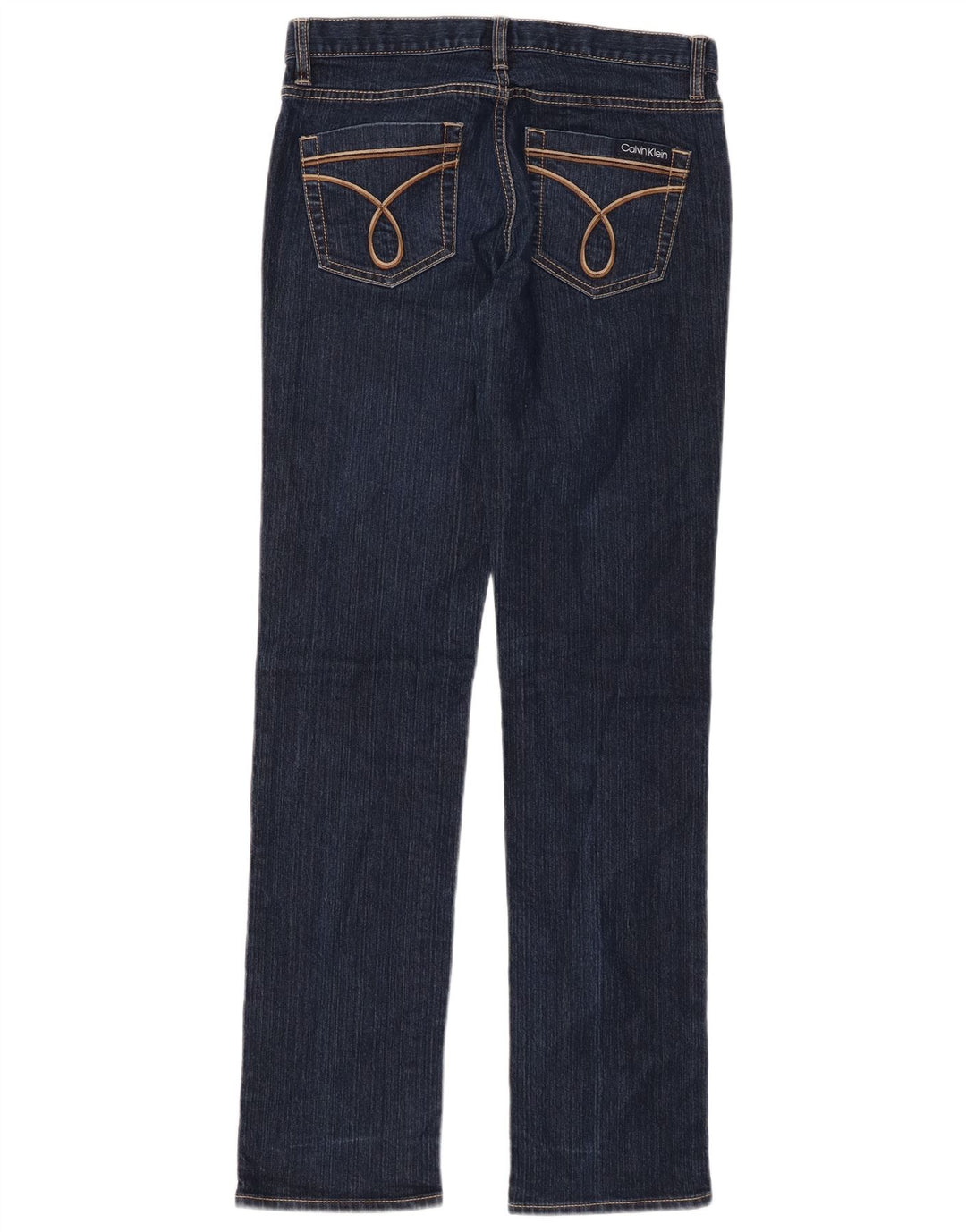 CALVIN KLEIN Vaqueros pitillo para mujer US 2 XS W26 L31 Azul marino Algodón