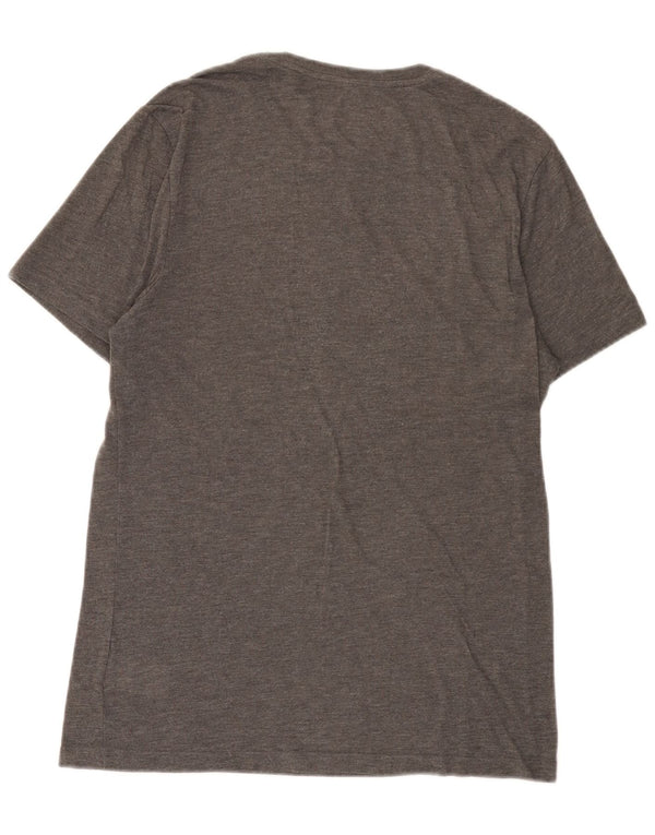Camiseta Reebok Hombre Graphic Top Poliéster Gris Medio
