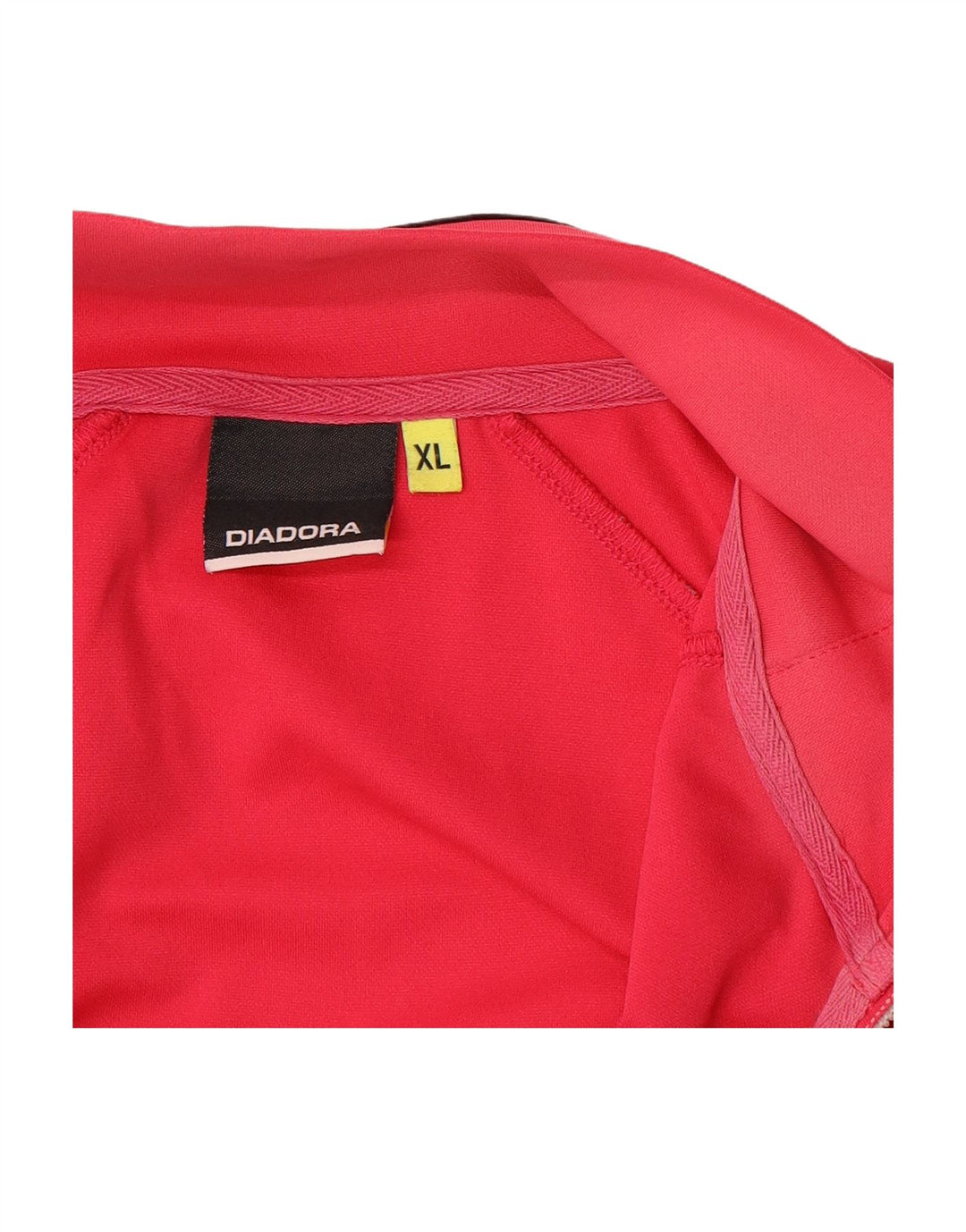 DIADORA Womens Tracksuit Top Jacket UK 18 XL Pink