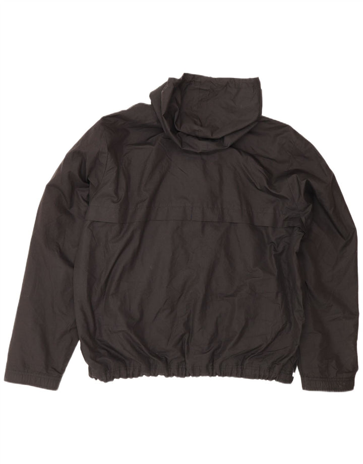 Puma Chaqueta cortavientos con capucha para hombre UK 42 XL Negro