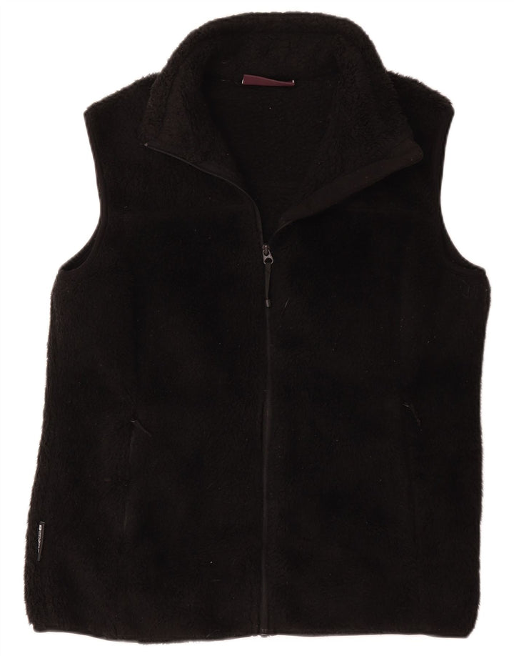 Chaleco polar para mujer Mountain Warehouse UK 46 Grande Poliéster negro