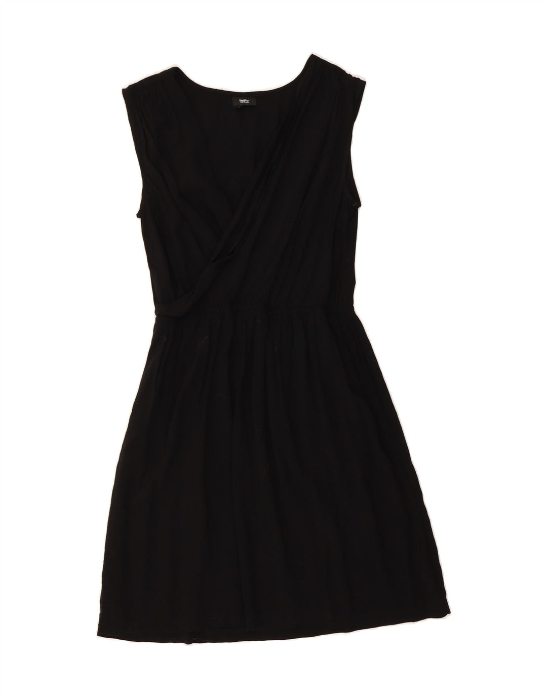 MOSSIMO Womens Sleeveless A-Line Dress UK 12 Medium Black Vintage Mossimo and Second-Hand Mossimo from Messina Hembry 
