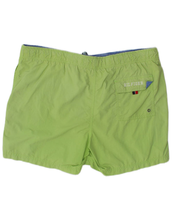 Bañador Shorts Tommy Hilfiger Hombre Poliéster Verde Medio