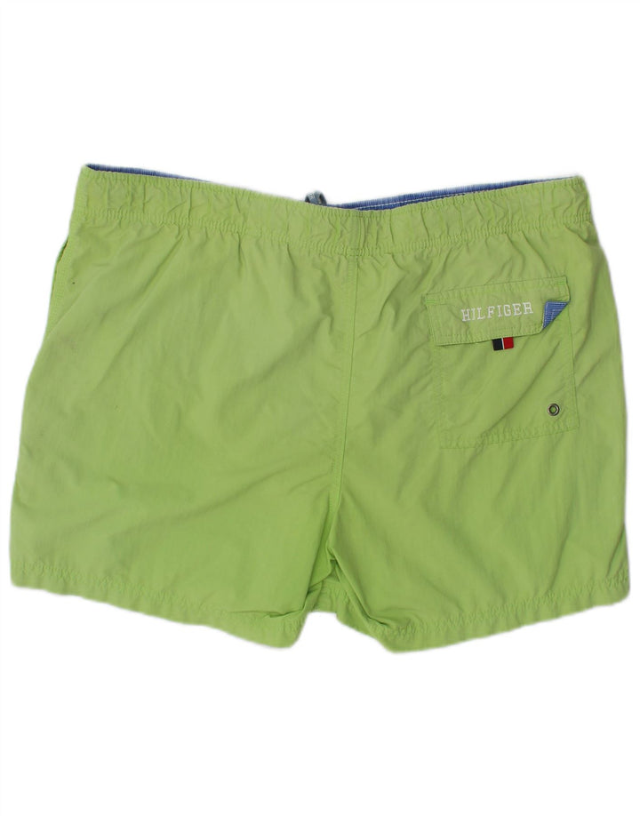 Bañador Shorts Tommy Hilfiger Hombre Poliéster Verde Medio