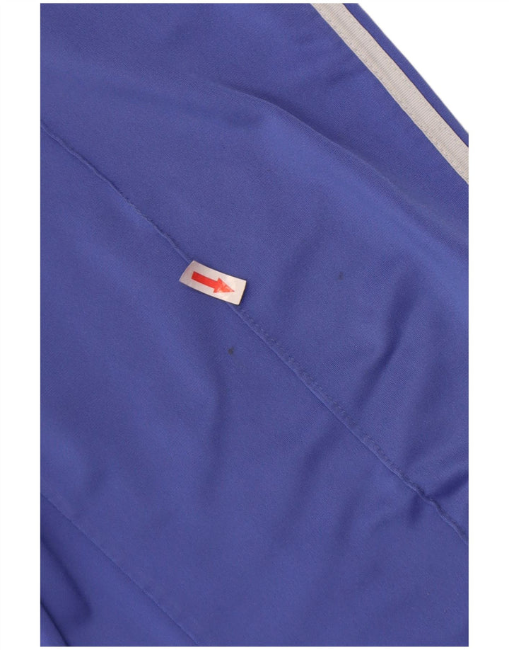Adidas Pantalones de chándal para hombre UK 36/38 Small Azul Poliéster