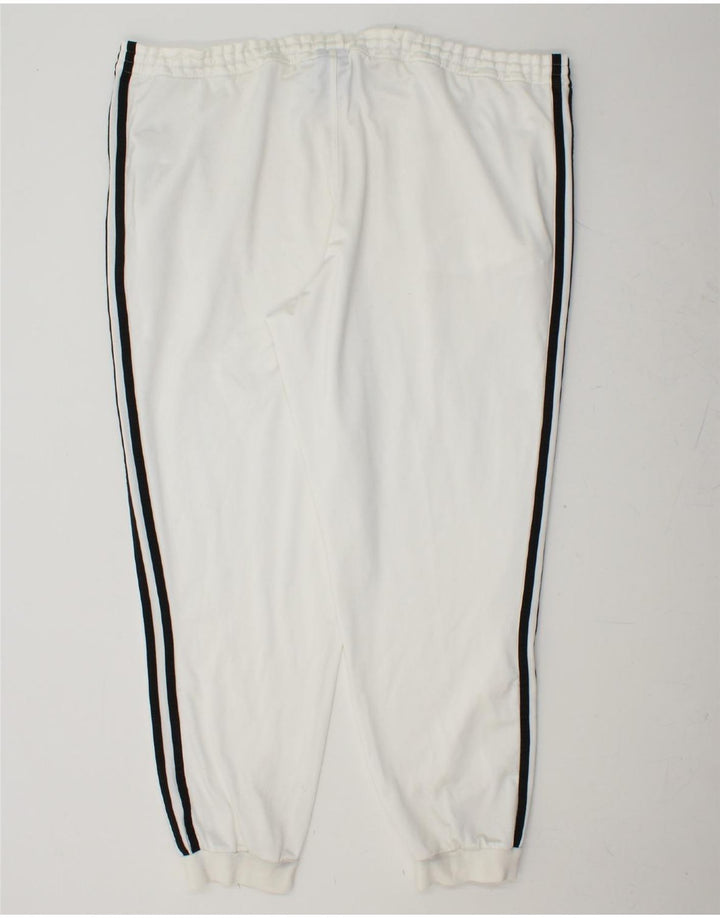 ADIDAS Pantalón Chándal Hombre Joggers XL Blanco Poliéster