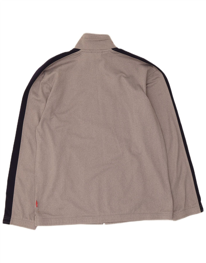 Puma Chaqueta de chándal para niño 15-16 años Gris Colorblock